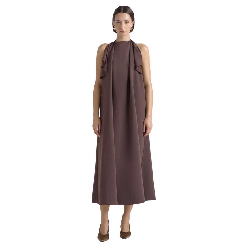 Cue Halter Neck Midi Dress image number 4